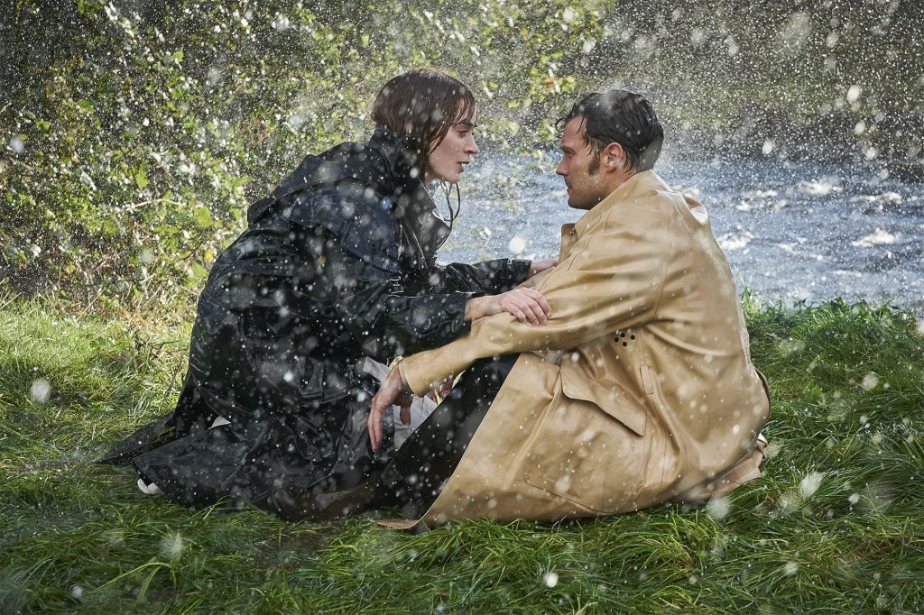 First Look At Emily Blunt Jamie Dornan In Wild Mountain Thyme