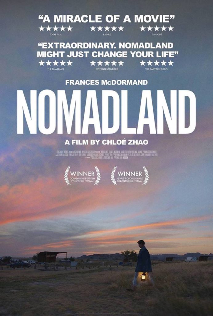 Check out this brand new trailer and poster for the acclaimed 'Nomadland'