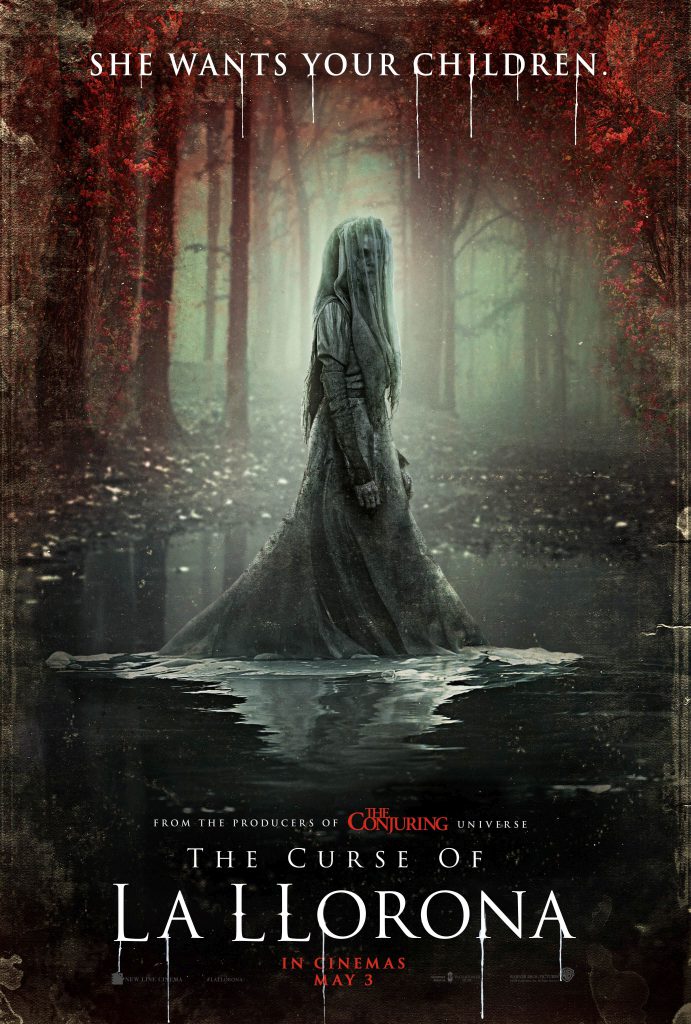 New Poster For Upcoming Horror 'The Curse Of La Llorona'